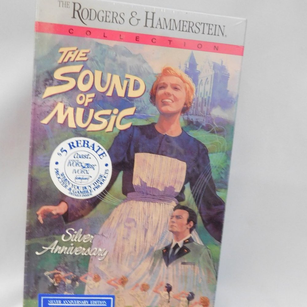 The Sound of Music VHS Tape Silver Anniversary NEW